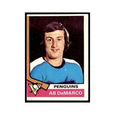 Ab DeMarco Jr. 1974 Topps #89 Hockey Cards Hockey Card EX