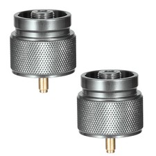 SEADESKY 2Pcs Camping Stove Adapter Propane to Butane Adapter 1 Lb Propane Sm...