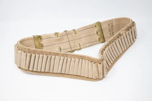 Pre WW1 .32 Cal Rifle Commercial or Military Ammunition Belt Original Vintage