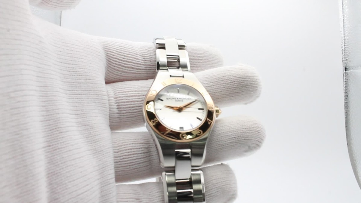 Baume & Mercier Linea 27mm Steel Silver Dial Quartz Ladies Watch MOA10079 Baume et Mercier Linea 27mm Steel Silver Dial Quartz Ladies  main image 4