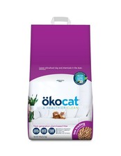 Low Tracking Wood Cat Litter - Unscented Mini Pellets, 14 lbs, Natural, Clumping