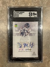 2019 Luminance DK Metcalf Rookie Ink Gold Auto 22/99 SGC 9
