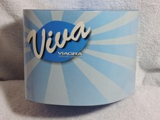 VIAGRA FACIAL TISSUE BOX - NEW AND UNOPENED - CONVERSATION PIECE GAG GIFT