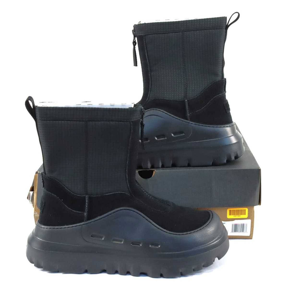 Ugg Peakmod Stylish Suede All Day Comfort Boots In Black  display picture 1
