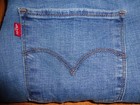 Levi's 721 High Rise Skinny Women's Blue Jeans 32x28 Blue Denim — photo 2
