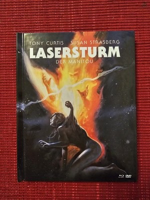 Der Manitou - Mediabook Lasersturm (+ DVD) RARITÄT WIE NEU WURDE NUR AUSGEPACKT