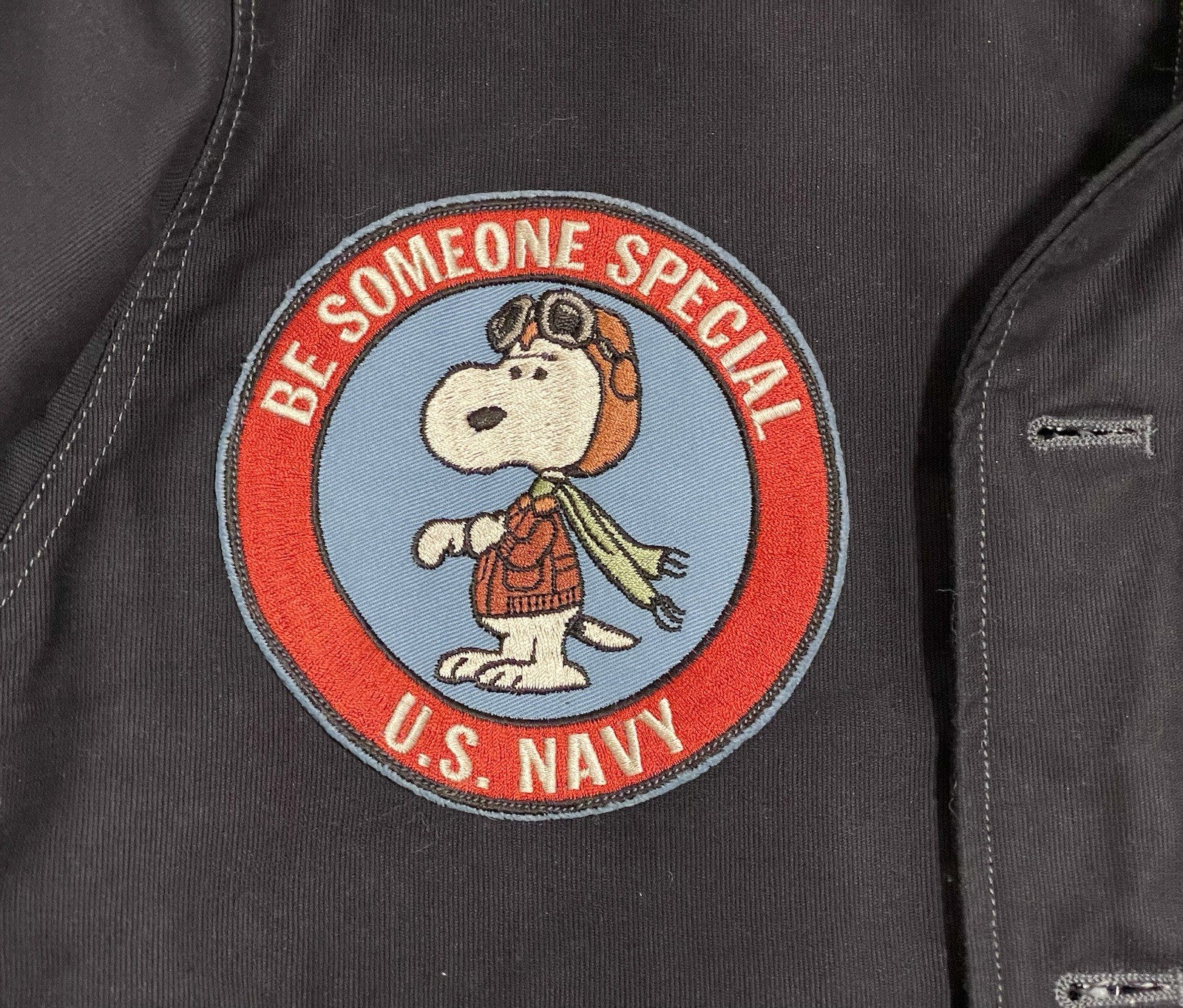 BUZZ RICKSON'S N-1 Deck Jacket Snoopy Collaborati… - image 4