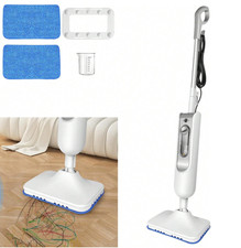 Electric Steam Mop Hand Held Cleaner Steamer Floor Carpet Washer 3500W 2-Speed