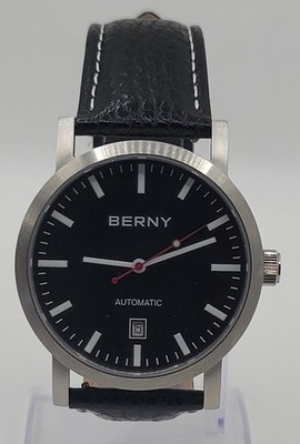 BERNY AM7068M Seagull ST1612 Automatic Watch   US SELLER!!!!!