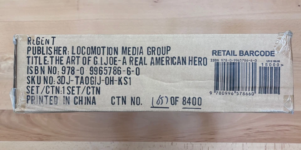 The Art Of G.I.JOE: A Real American Hero Omnibus Hardcover *712 Pages, 20 Pounds - Image 2 of 3