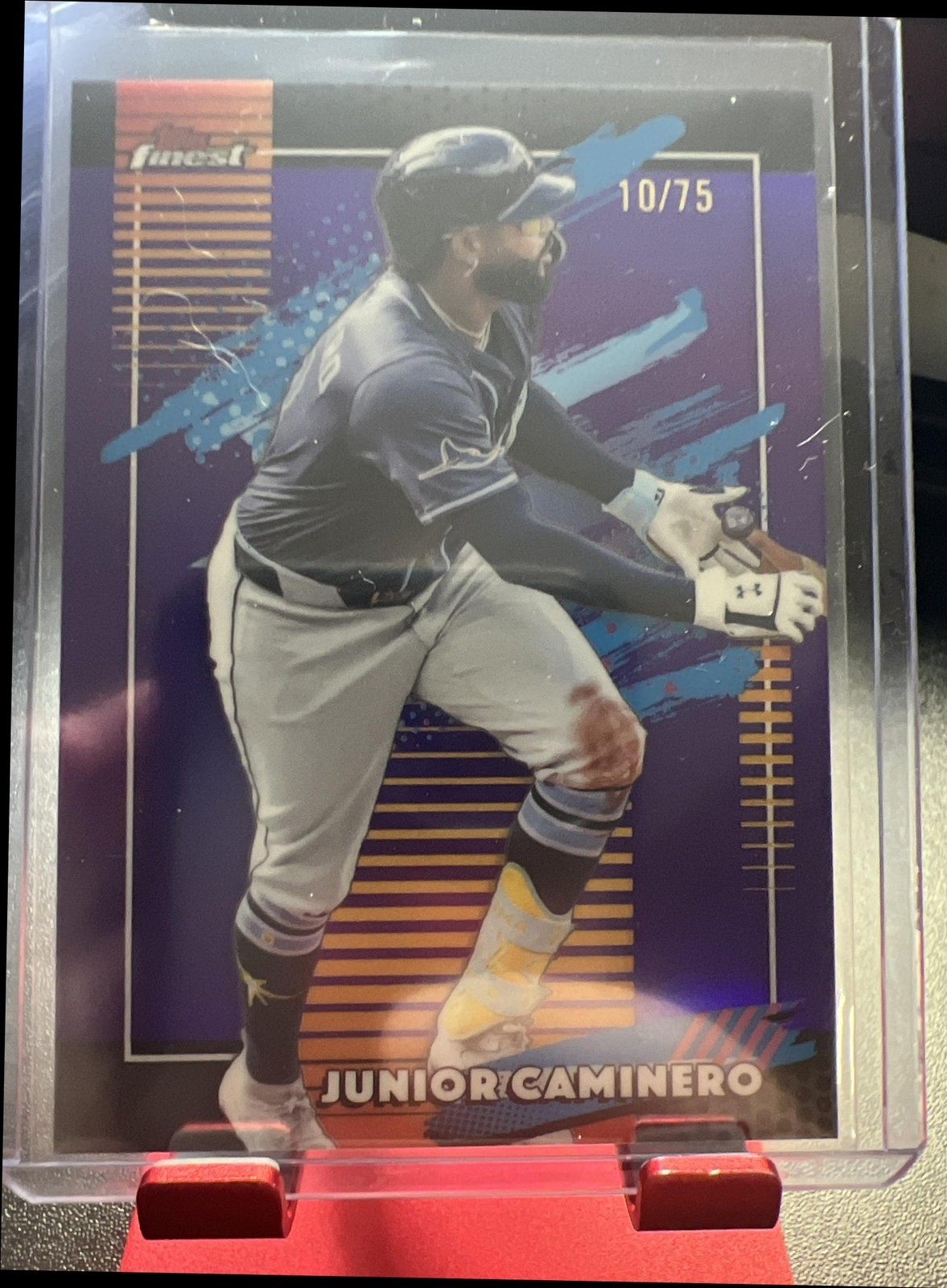 Junior Caminero #190 Baseball Cards 2026 Topps Finest trading card — raw and PSA graded price guide