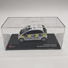 KYOSHO 1/43  MITSUBISHI i-MiEV West MidLands Police Car 2009 192476