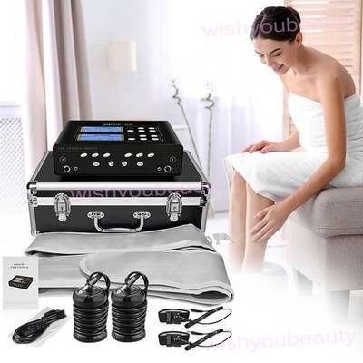 Body Detox Maschine Ion Array Fußbad Spa Reinigen Ionic Taillengurt Entgiftu