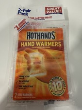 2 Pair Pack Hot Hands Hand Warmers