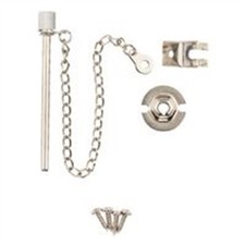 Patio Door Secure Pin Nickel
