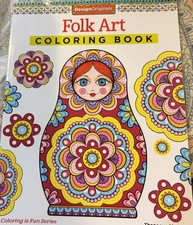 Thaneeya McArdle Design Originals Folk Art Coloring Book