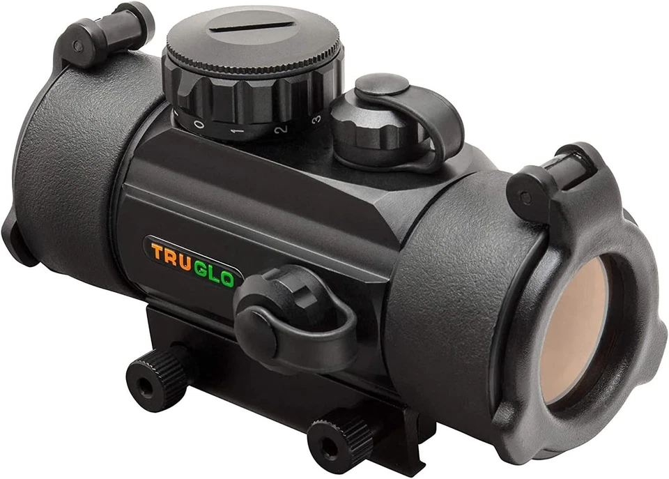 Mira de punto rojo de ballesta 30 mm montaje tejedor pasador de punto brillante multipunto Foto 3 de 4