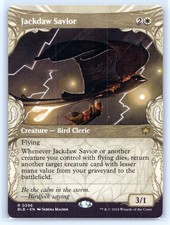 MTG NM Normal Jackdaw Savior Showcase 296 R Bloomburrow
