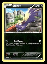 Stunky Dragons Exalted 76/124 LP Pokemon