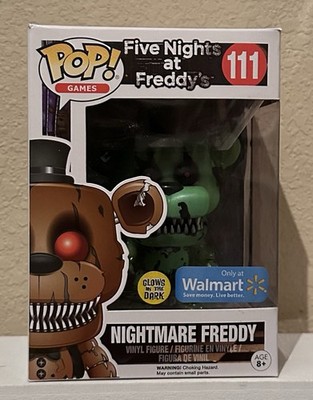 Funko POP! Games Five Nights at Freddy's Nightmare Freddy #111 Walmart Exclusive