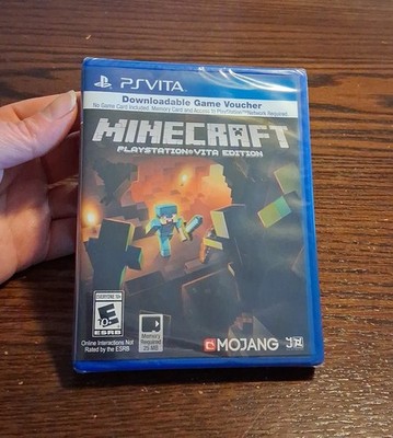 Minecraft PlayStation Vita Edition NEW SEALED + Box Protector SEE DESCRIPTION