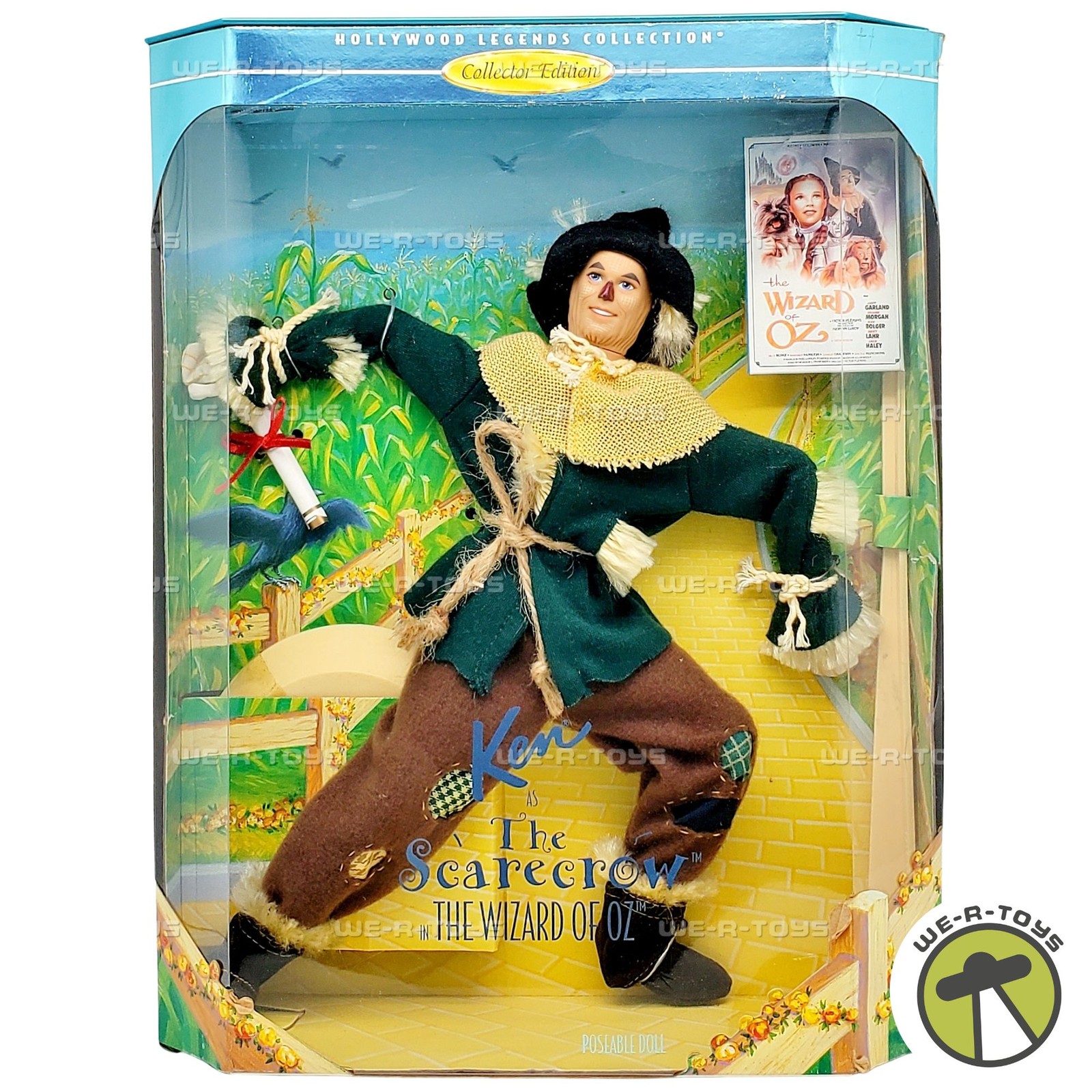 Ken as The Scarecrow The Wizard of Oz Barbie Doll 1996 Mattel 16497