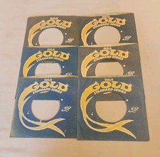 45 RPM 7" RECORD SLEEVES CO. SLEEVE 6 PACK SEE PHOTOS RCA Gold Standard SLV322
