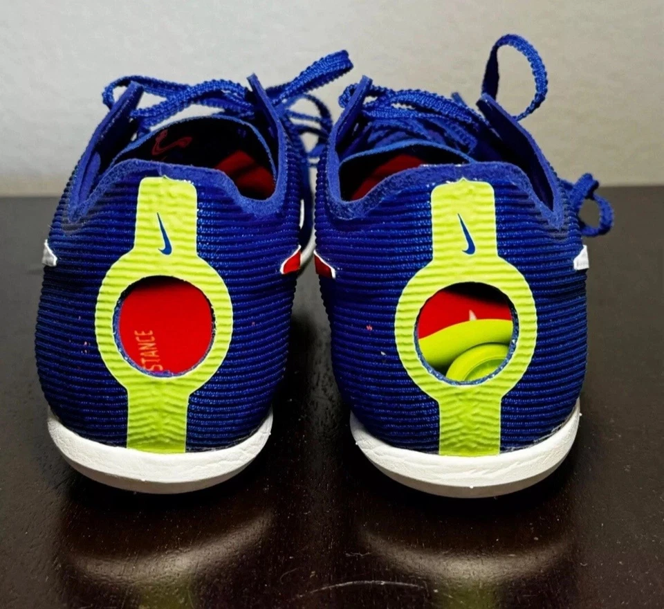 耐克 Zoom Mamba 6 男式 12 码比赛蓝色石灰爆破赛道夹板包 DR2733-600 — 第 3/4 张图片