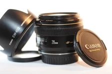 Canon EOS EF 28mm f/1.8 USM FX PRIME lens EW-63 for EOS Elan T8 90D 7D 5D 6D 1D