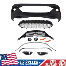 Complete Front Bumper Cover Kit W/Fog Lights Fits 2017-2020 Chrysler Pacifica