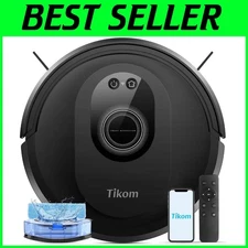 Powerful 5000Pa Robot Vacuum Cleaner, App & Remote Control