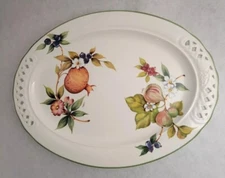 Brunelli Tiffany Turkey Platter 17" Oval Serving Platter Fine Dinnerware UNUSED