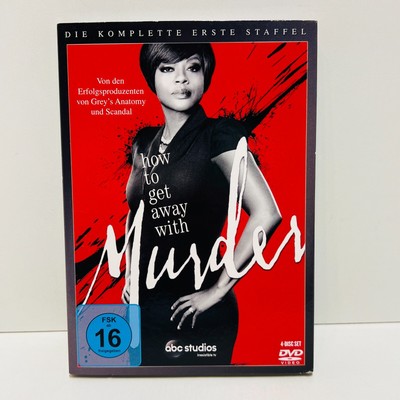 4 DVD - How to get away with Murder - Staffel 1 - GUT