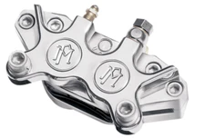Performance Machine Brake Caliper 125x4R 84-06 Harley - Polished - 0052-2400-P