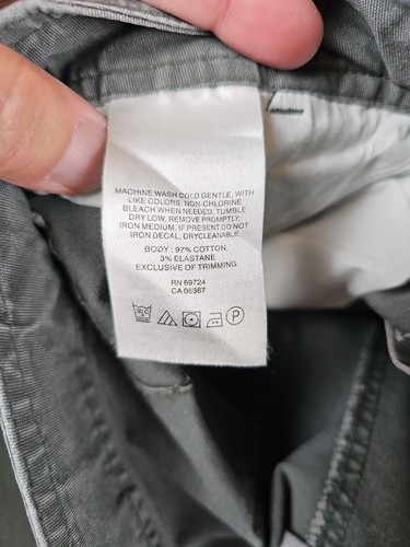 Columbia Women's Pant's Size 6 Olive Green Outdoor Hiking Heavy Duty Read 32x28 - Picture 13 of 23