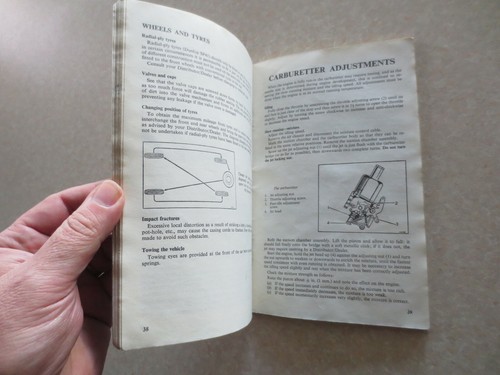 1968 / 1969 Morris Oxford Series VI automobile owner's manual - Picture 6 of 11