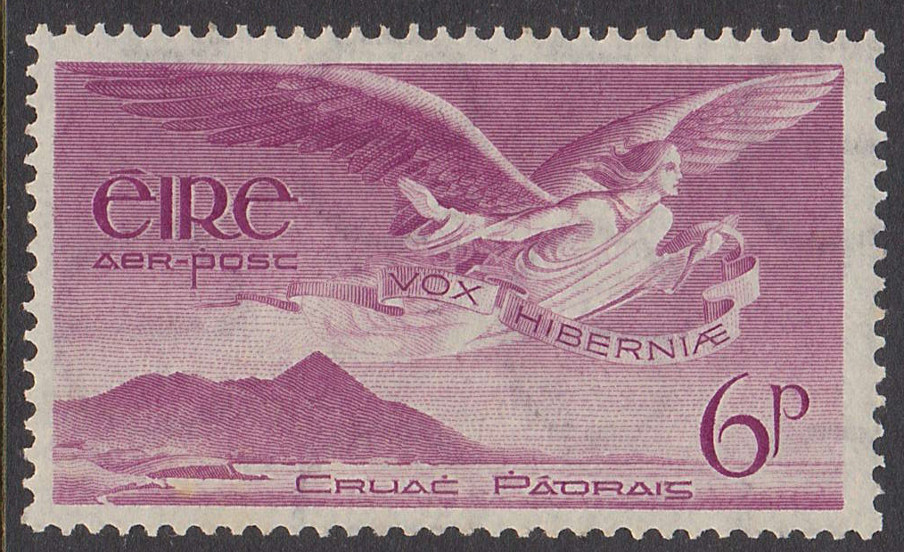 IRELAND, Scott #C3: 6d, Mint, 1948 Airmail