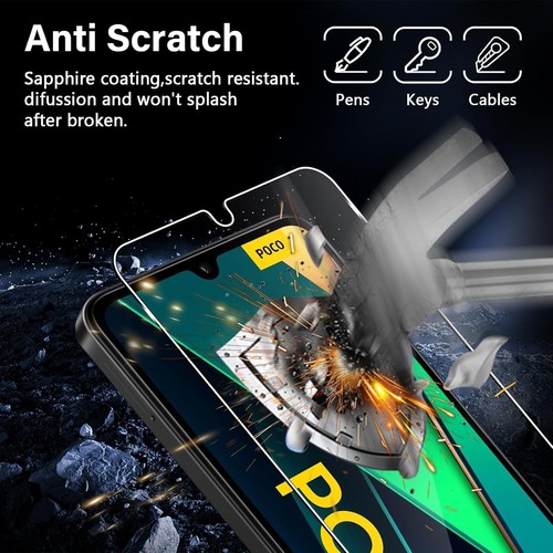 2x Schutzglas + 2x Kameraschutz für Xiaomi Poco C75 5G / Xiaomi Redmi 14C 9H HD - Bild 3 von 7