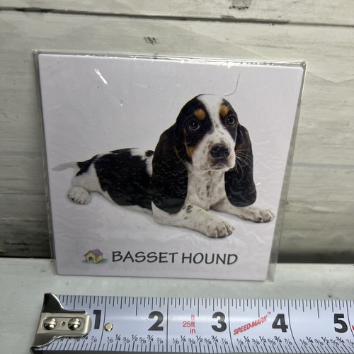 New Basset Hound Lot Stickers Decals Signs Magnets Dog Post Card - Picture 19 of 24