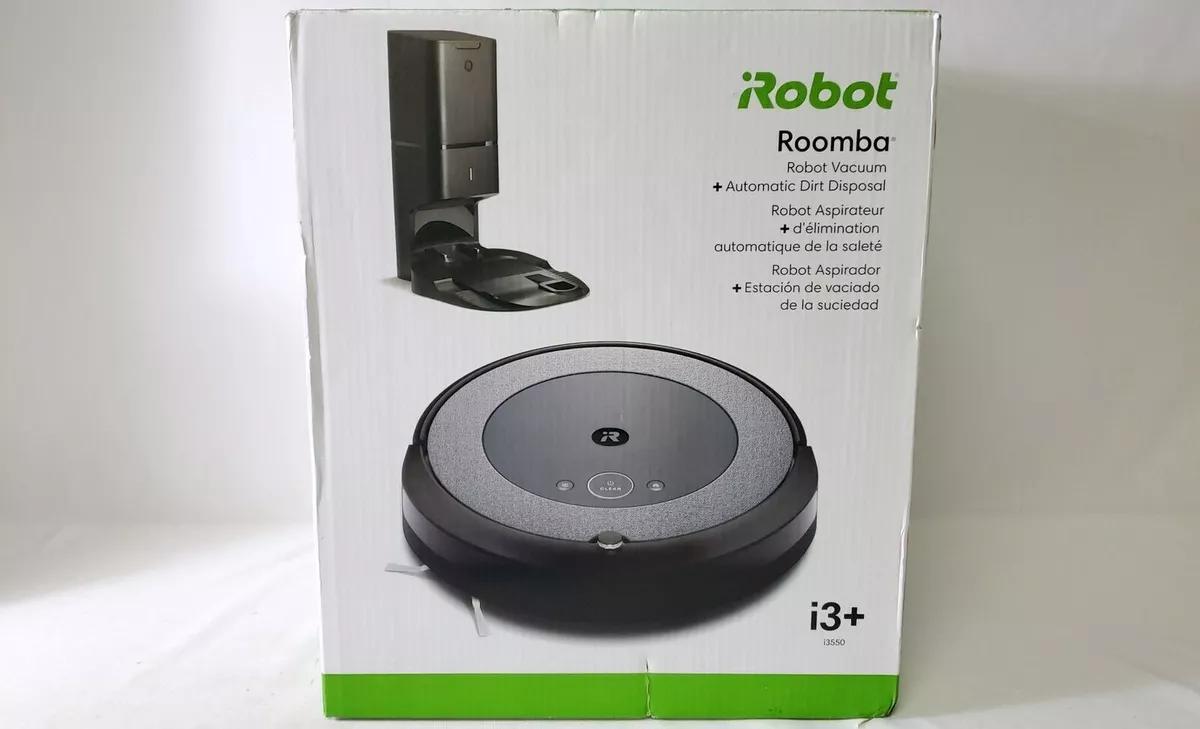 iRobot Roomba I355620 i3plus (3556) Wi-Fi Connected Robot Vacuum with  Automatic