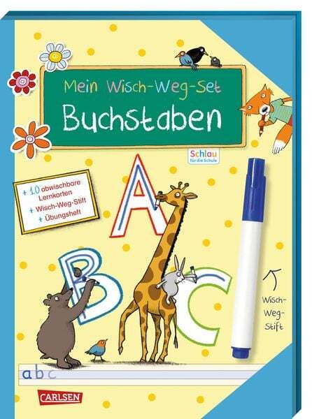 Thumbnail - Schlau Für Die Schule: Mein Wisch-weg-set: Buchstaben