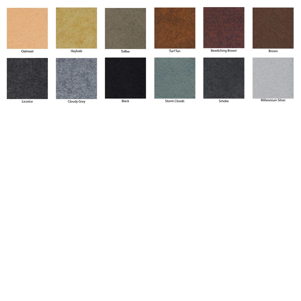 Fieltro mezcla lana merino 35 % lana/65 % rayón - Hecho en EE. UU. - 1/4 yarda fuera del perno Foto 4 de 4