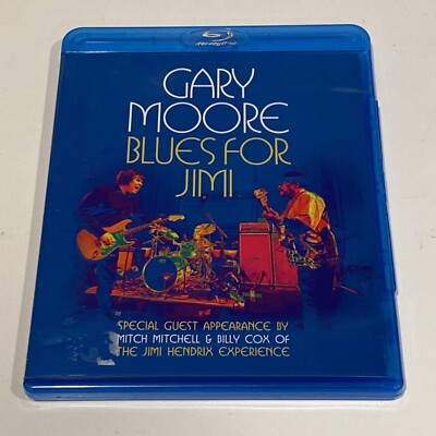 GARY MOORE BLUES FOR JIMI CONCERT - BLU-RAY DVD - Rare Sells for $75 on Amazon