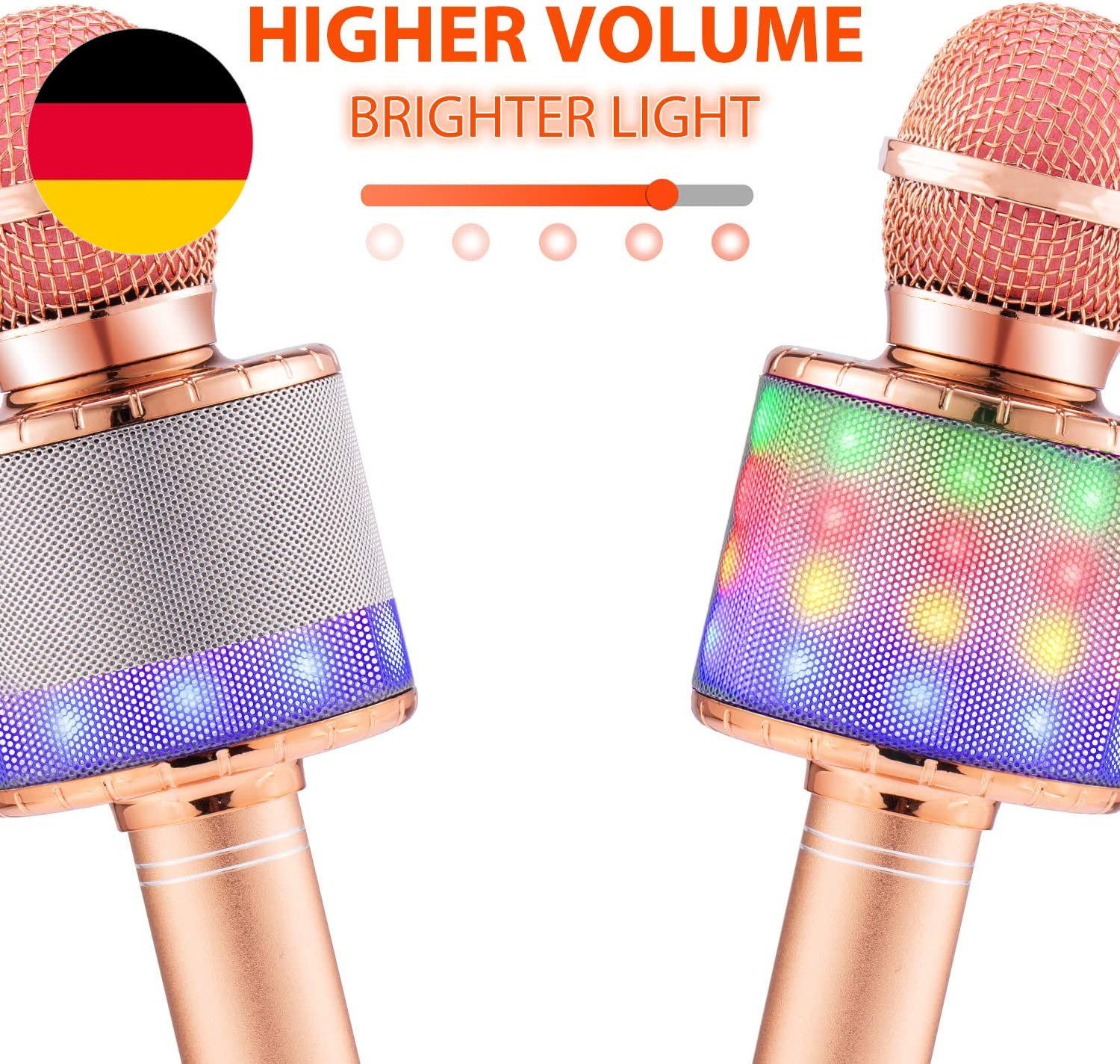 Thumbnail - Karaoke Mikrofon, Drahtloses Bluetooth Mikrofon Für Kinder, Lustige