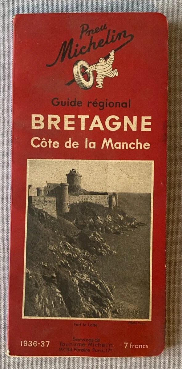 Carte MICHELIN N°94 - Environs De Paris 1947 - Guide Bibendum Ancien