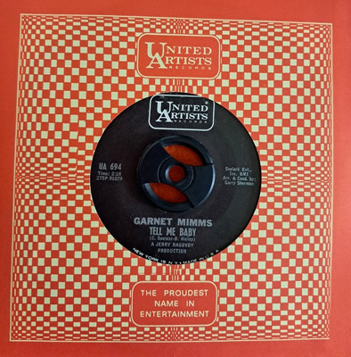 Northern Soul Granat Mimms Tell me Baby Nr neuwertig