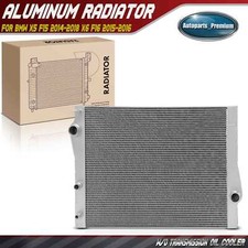 New Radiator without Oil Cooler for BMW X5 F15 2014-2018 X6 F16 2015-2016 3.0L