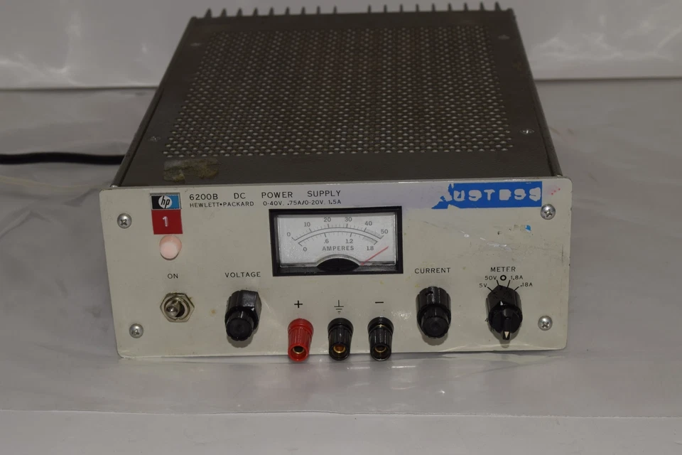 HEWLETT PACKARD HP 6200B DC POWER SUPPLY   ( (UBI20) - Image 2 of 4