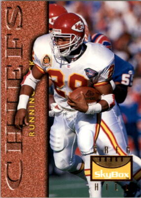1995 SkyBox Premium #62 Greg Hill - NM