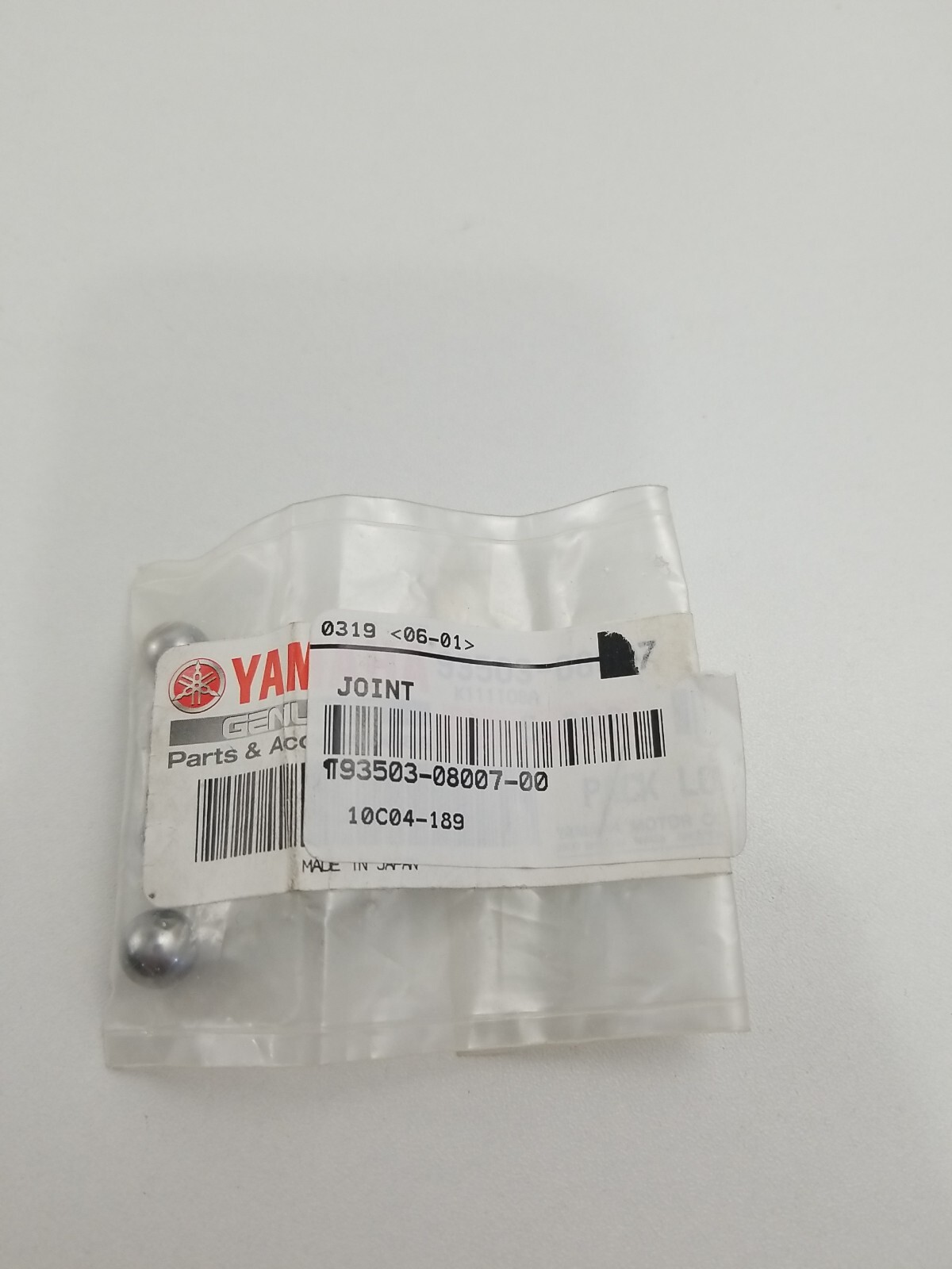 Pack of 4. Yamaha 93503-08007-00. Balls. 3/8in. Fast shipping